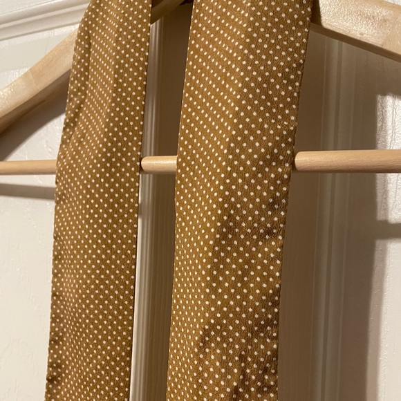 VTG Lou Ella Extendables poly blouse w/ bow sz 6/7 - Picture 7 of 12